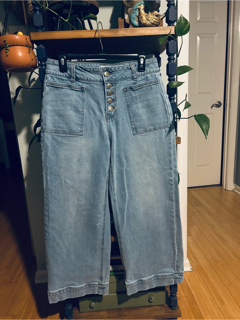 Sailor jeans with front pockets